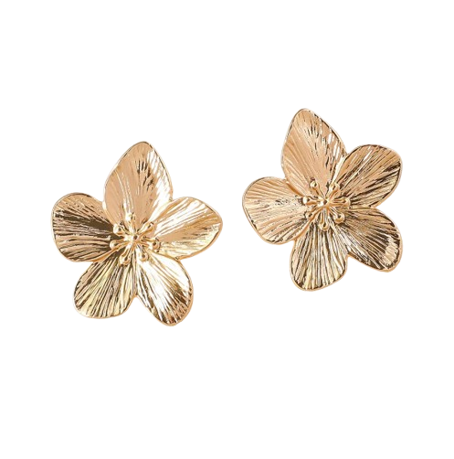 Brincos Femininos Margarida em Camadas