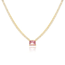 Colar Cravejada Com Zircônia